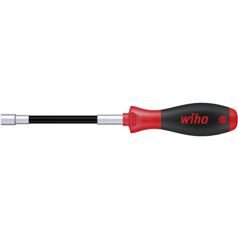 foto del prodotto giravite softfinish chiave a tubo esagonale con gambo flessibile 7.0 mm x 150 mm 01438 wiha
