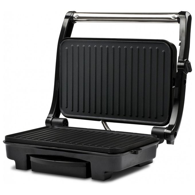 foto del prodotto girmi bs11 bistecchiera contact grill corpo in acciaio inox 1500w