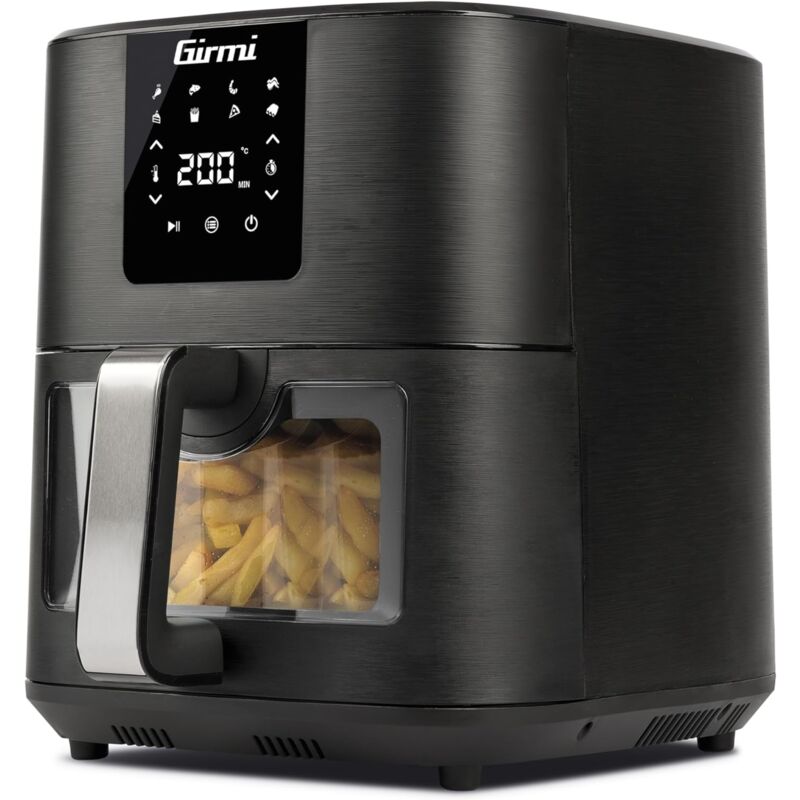 foto del prodotto girmi fg79 friggitrice ad aria 1700w 9 litri con finestra digitale e con ricettario