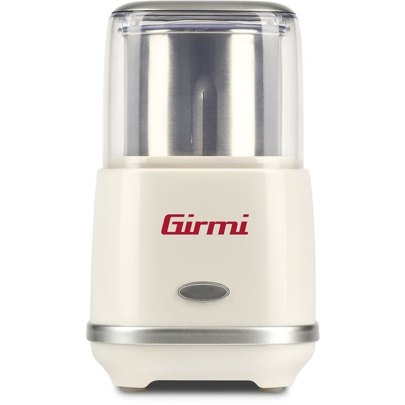 foto del prodotto girmi mc02 macinacaff , 180 w, doppio coperchio contro perdite, contenitore e lame inox, grandi capacit 70 g, macino per spezie e semi,
