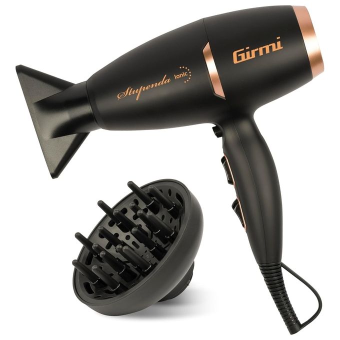 foto del prodotto girmi ph91 asciugacapelli brushless professionale 220w funzione ionic