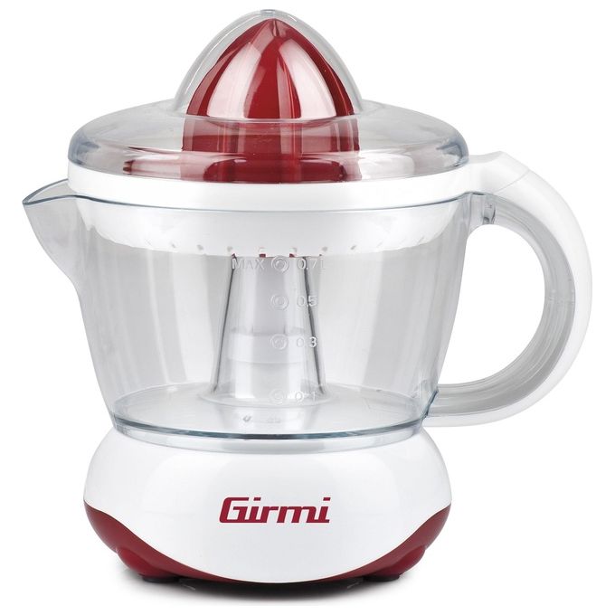 foto del prodotto girmi sr201 spremiagrumi automatico a pressione 25w rosso