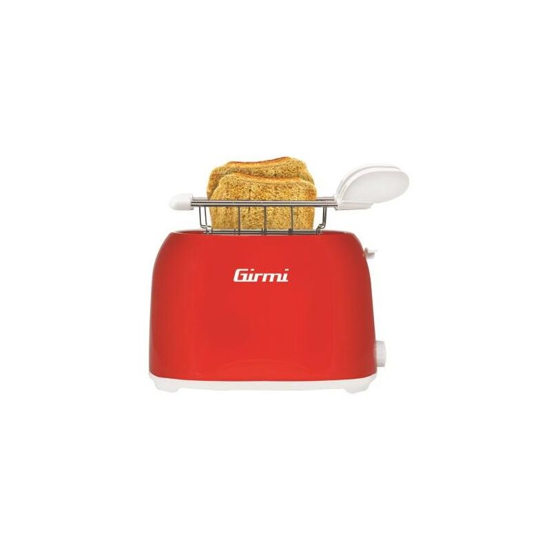 foto del prodotto girmi tp10 tostapane 2 fette 750 w rosso