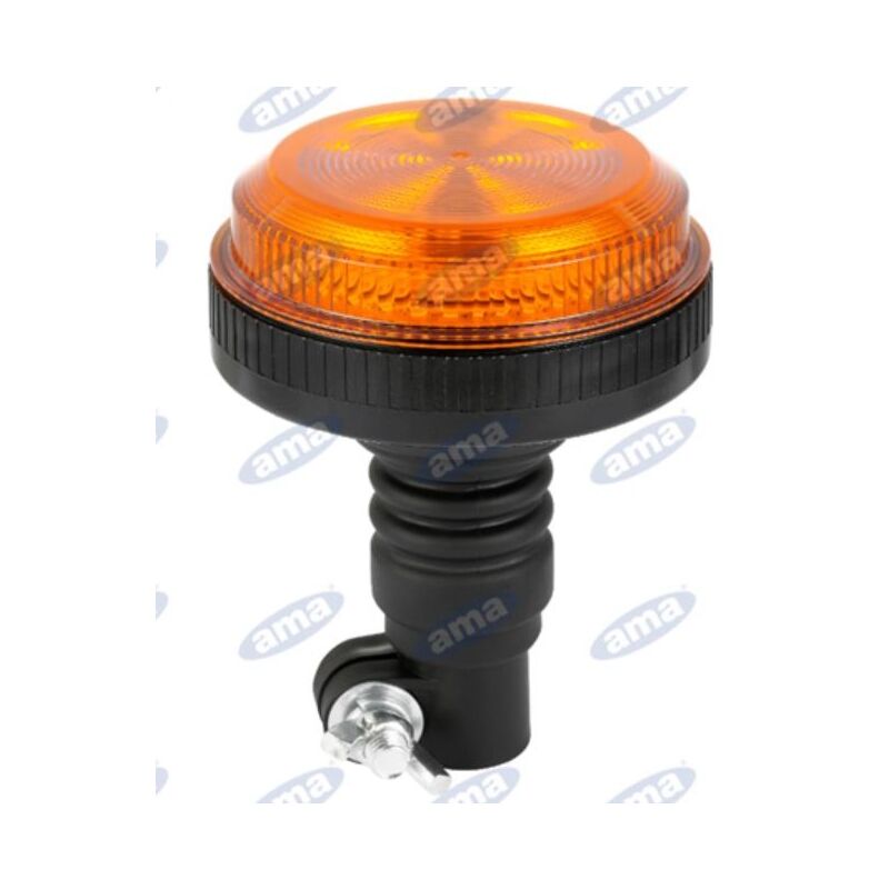 foto del prodotto girofaro led base flessibile h 144mm l 111mm macchina agricola semovente 12 30v