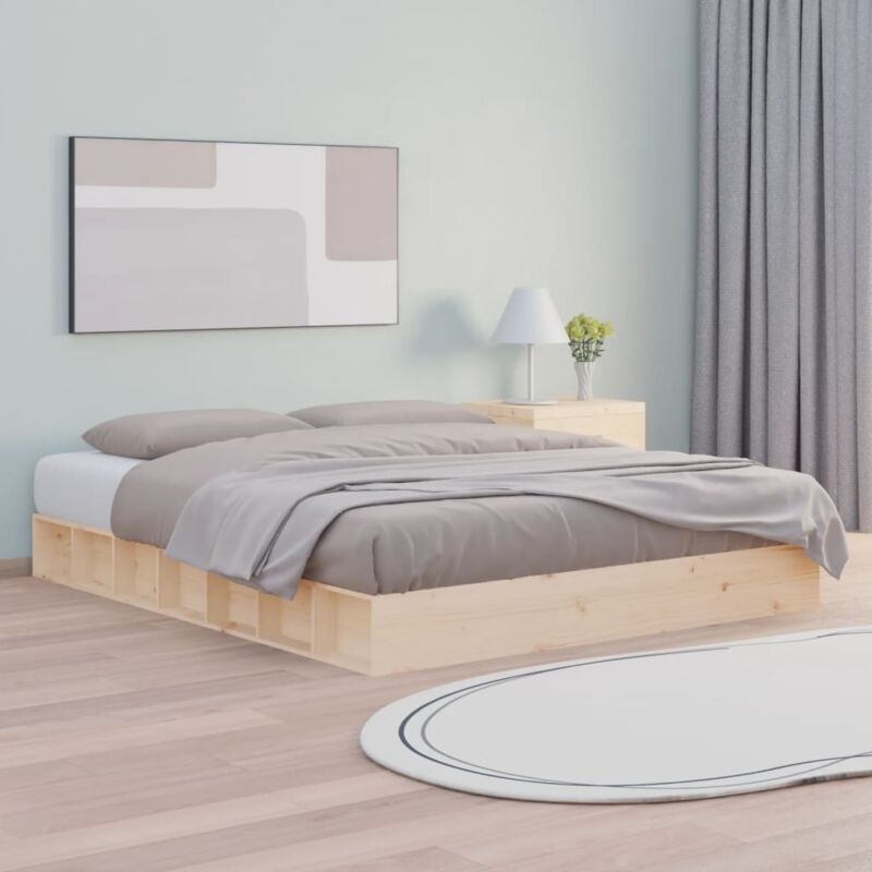 foto del prodotto giroletto 120x200 cm in legno massello vidaxl