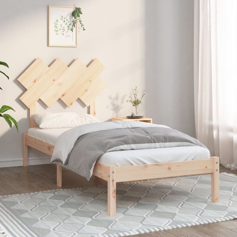 foto del prodotto giroletto 90x200 cm in legno massello vidaxl