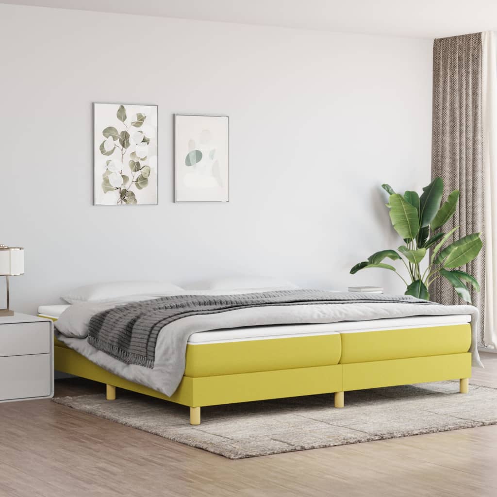 foto del prodotto giroletto a molle verde 200x200 cm in tessuto cod mxl 53961