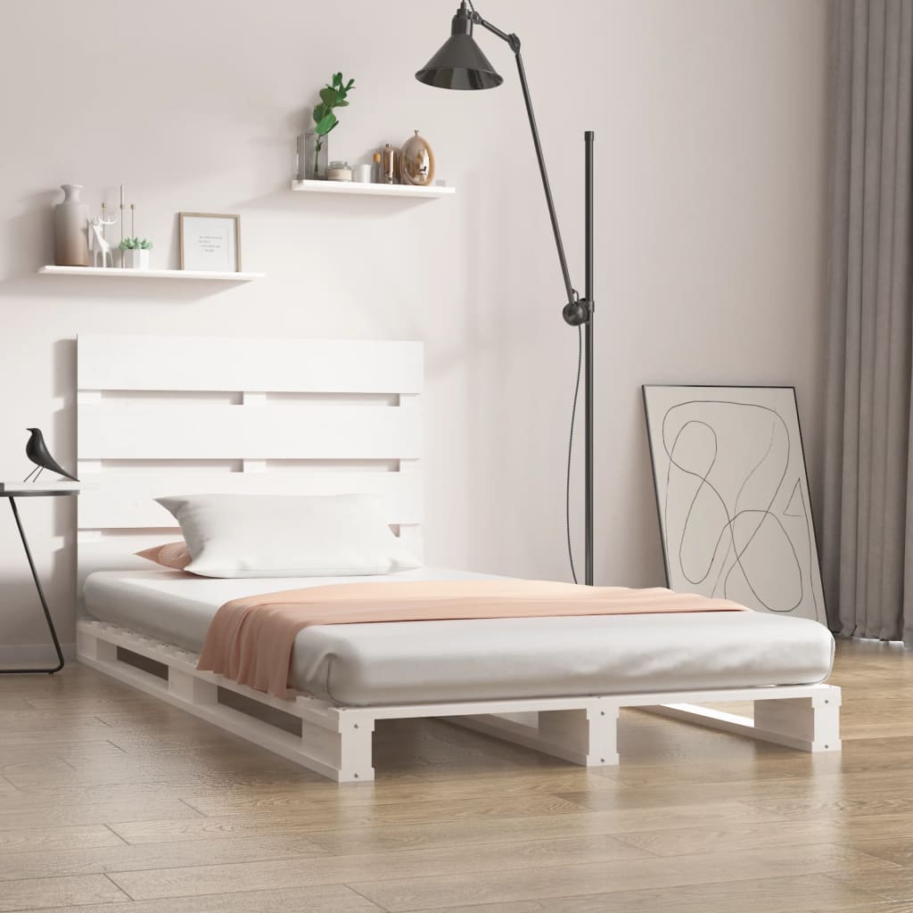 foto del prodotto giroletto bianco 100x200 cm in legno massello di pino