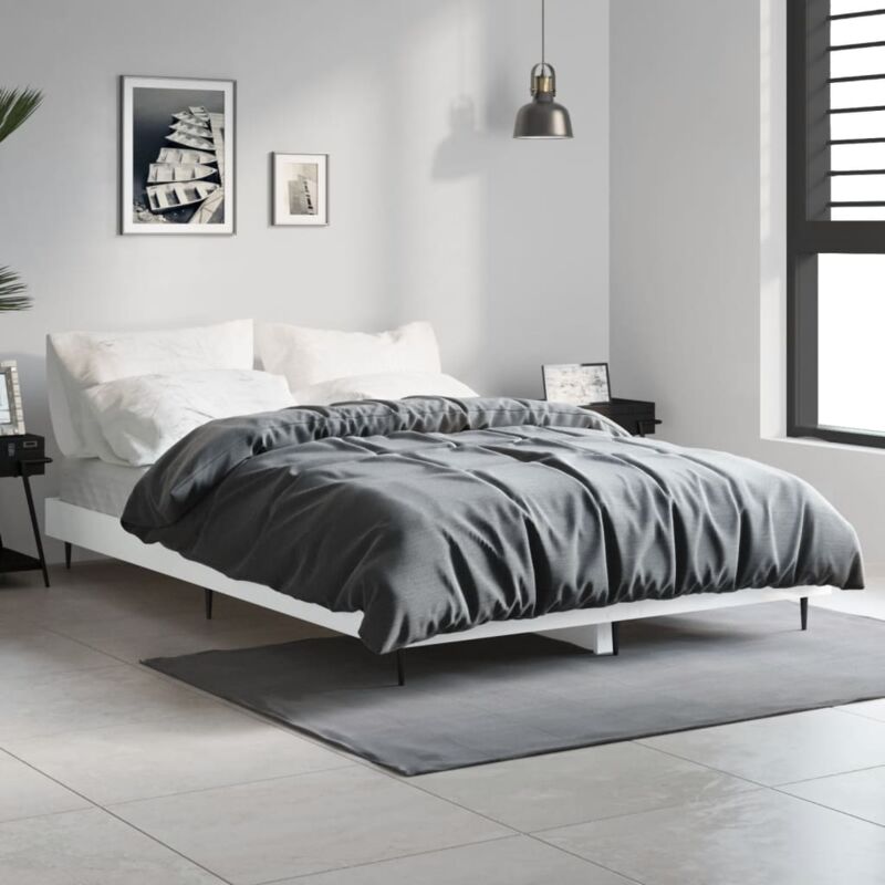 foto del prodotto giroletto bianco 120x190 cm in legno multistrato vidaxl