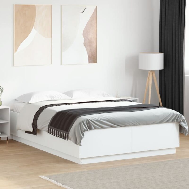foto del prodotto giroletto bianco 150x200 cm in legno multistrato vidaxl