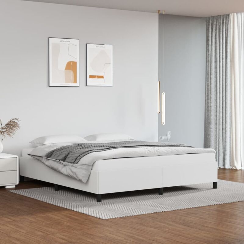 foto del prodotto giroletto bianco 160x200 cm in similpelle