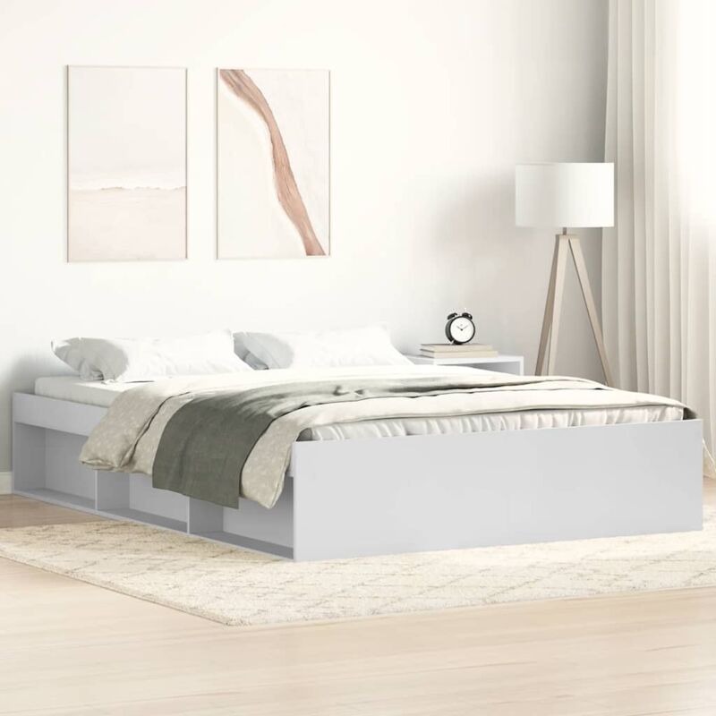 foto del prodotto giroletto bianco 160x200 cm vidaxl
