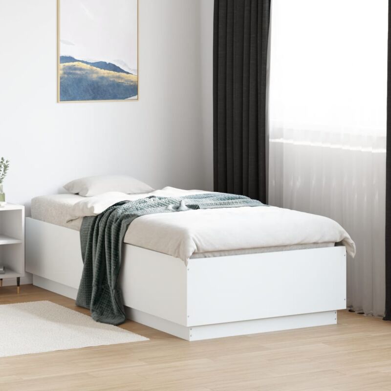 foto del prodotto giroletto bianco 75x190 cm in legno multistrato vidaxl