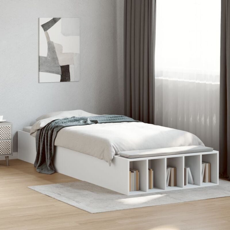 foto del prodotto giroletto bianco 75x190 cm in legno multistrato vidaxl