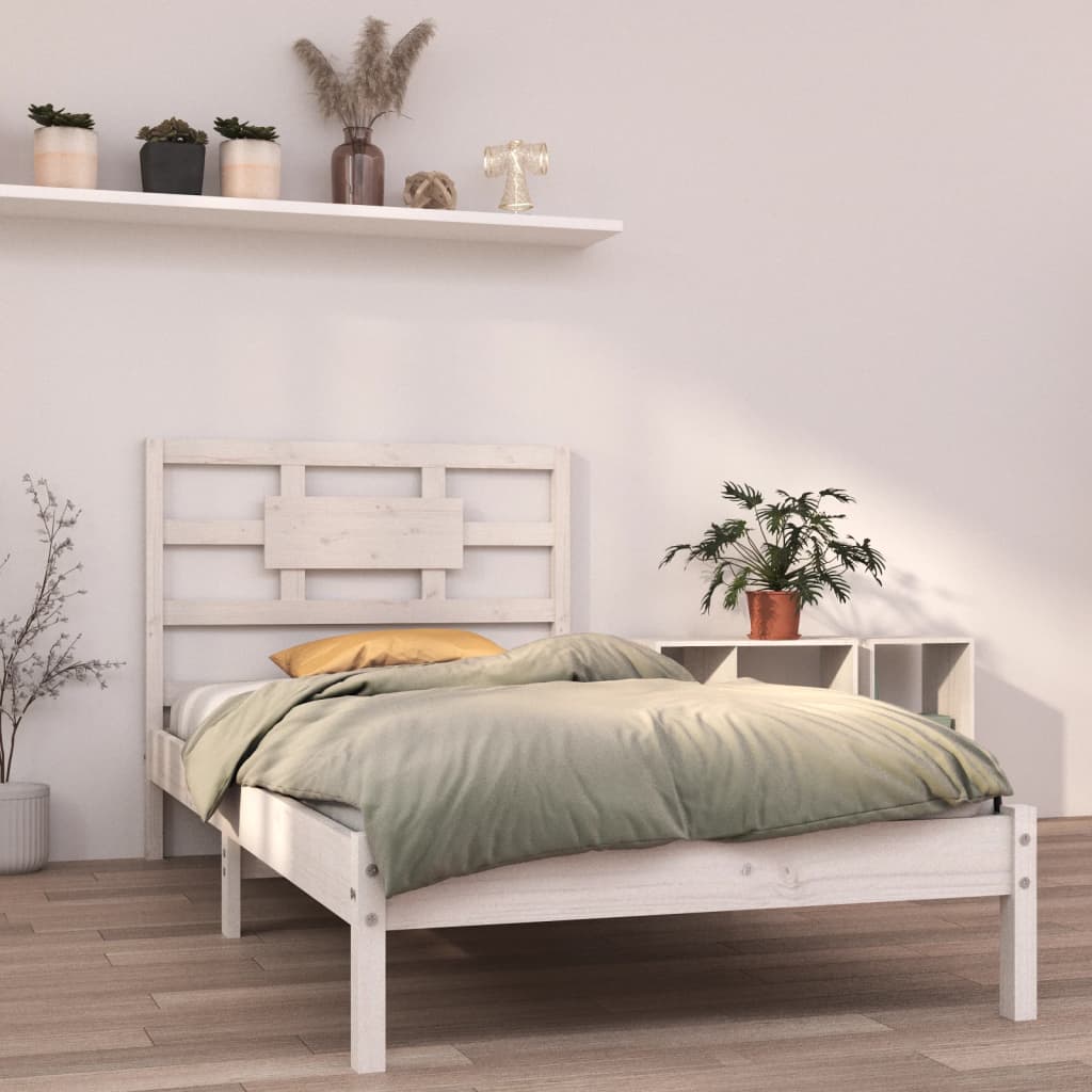 foto del prodotto giroletto bianco in legno massello 90x200 cm