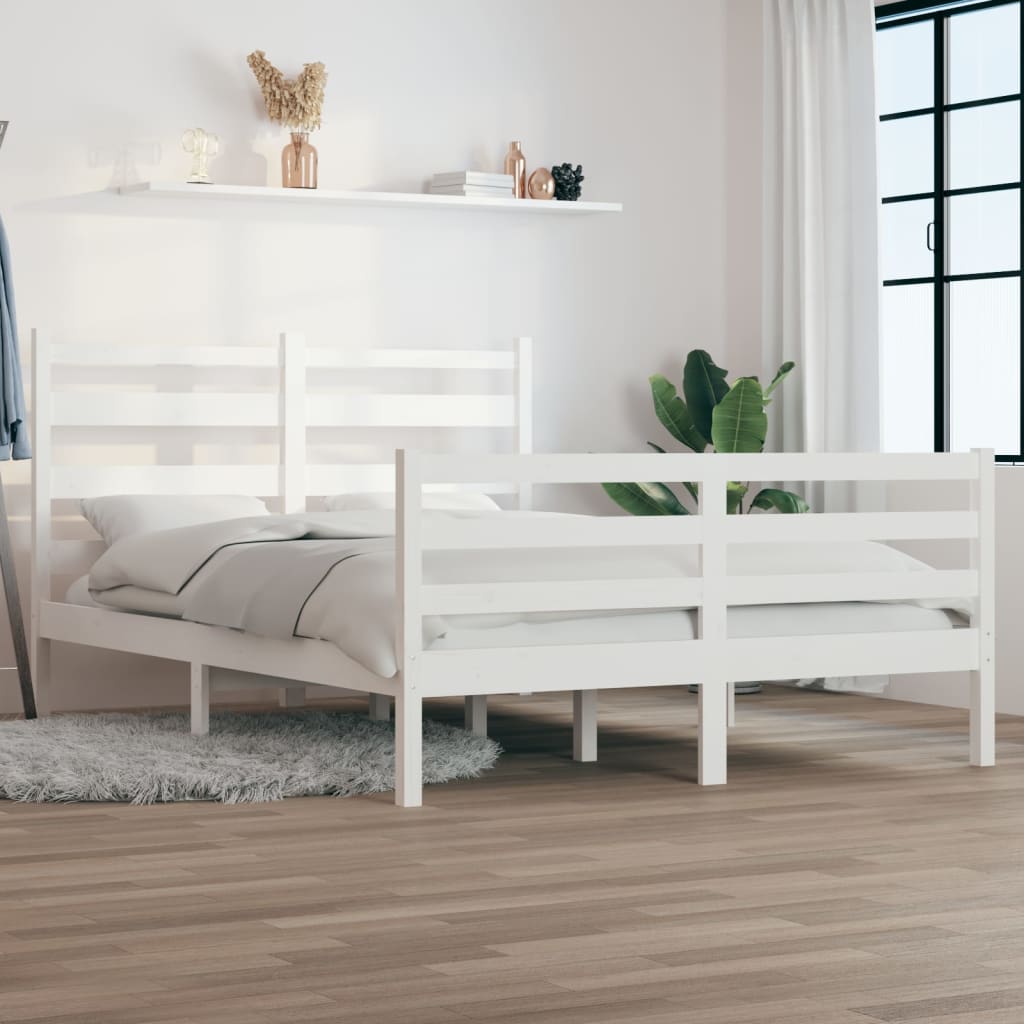 foto del prodotto giroletto bianco in legno massello di pino 120x200 cm cod mxl 56839