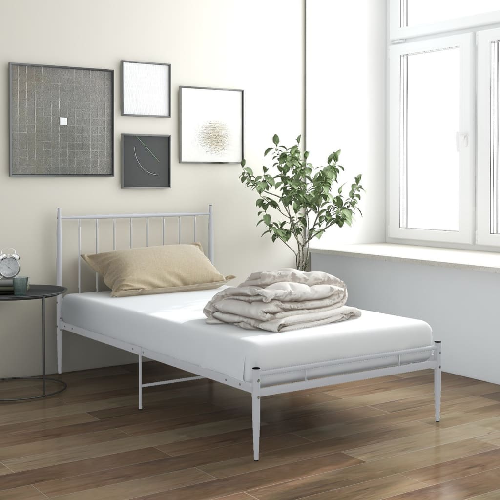 foto del prodotto giroletto bianco in metallo 100x200 cm