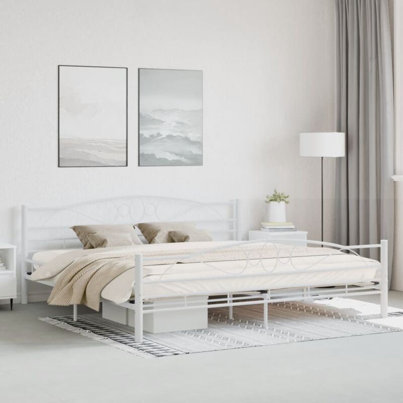foto del prodotto giroletto bianco in metallo 200x200 cm cod mxl 65242
