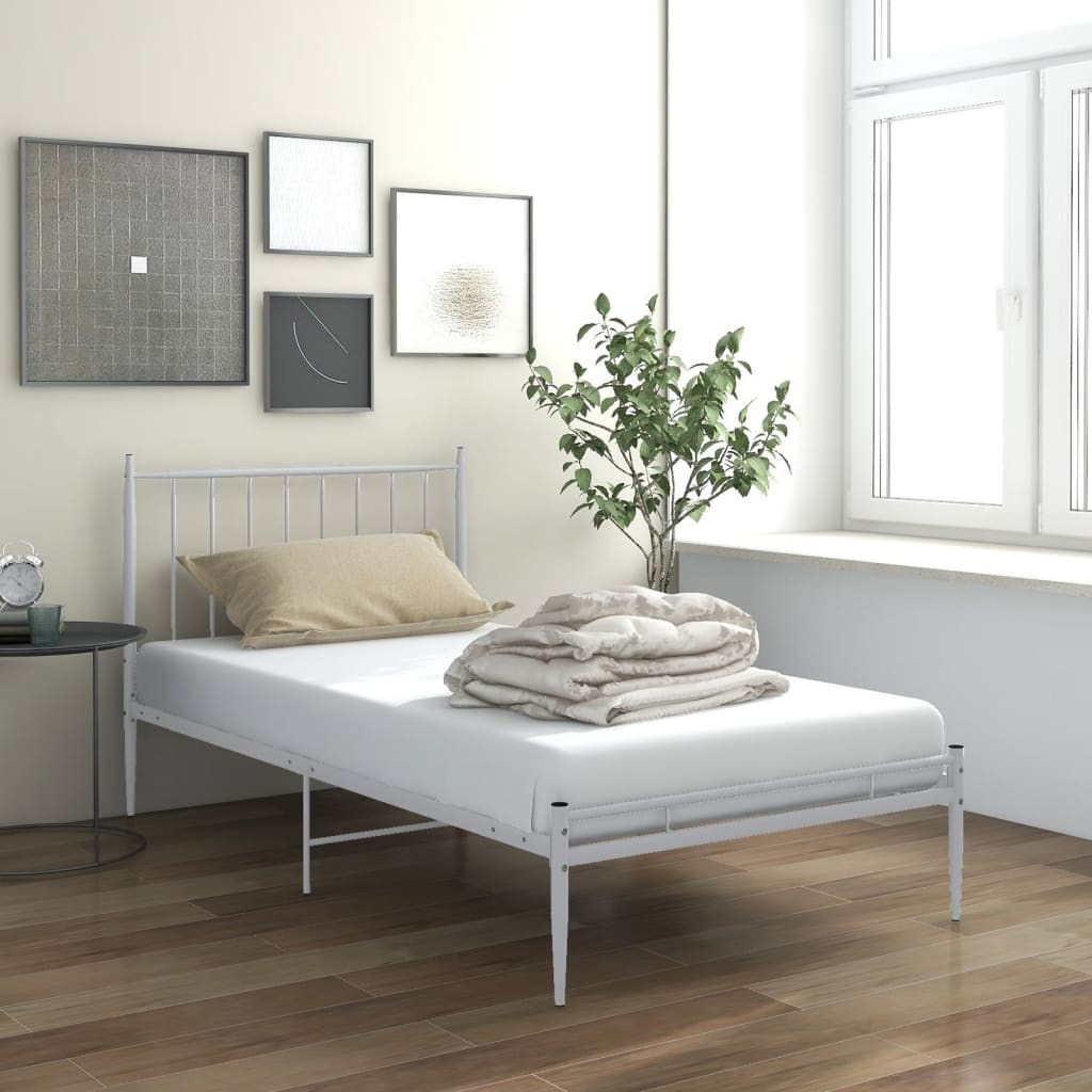 foto del prodotto giroletto bianco in metallo 90x200 cm cod mxl 57262