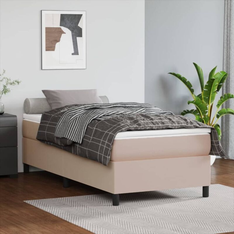 foto del prodotto giroletto cappuccino 100x200 cm in similpelle vidaxl