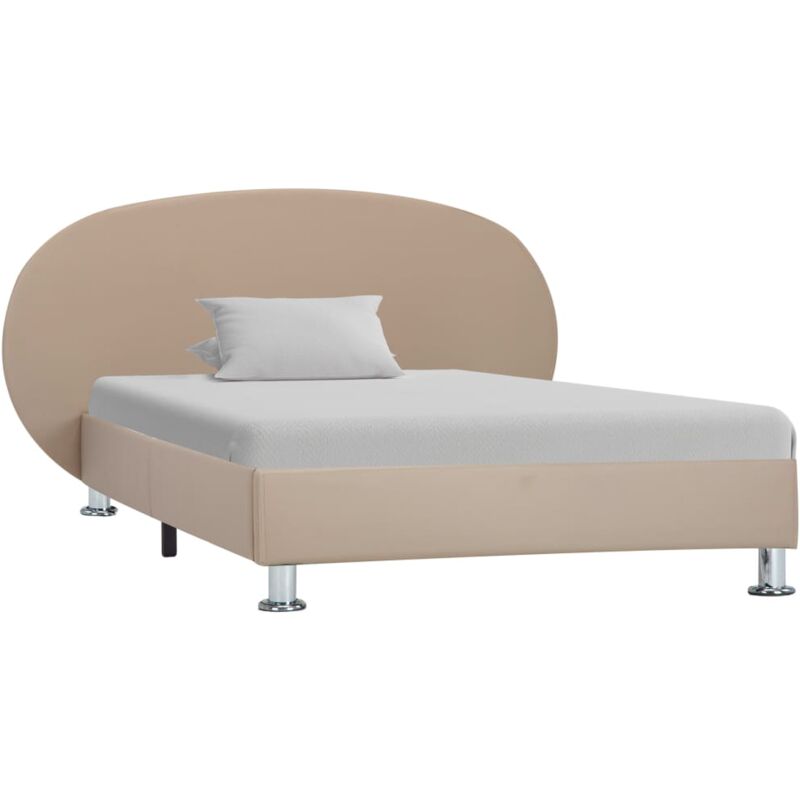 foto del prodotto giroletto cappuccino in similpelle 100x200 cm - vidaxl