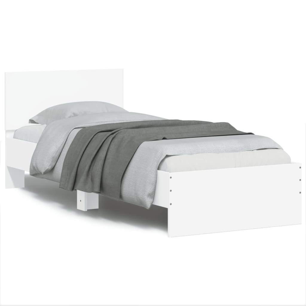 foto del prodotto giroletto con testiera e led bianco 75x190 cmcod mxl 111138