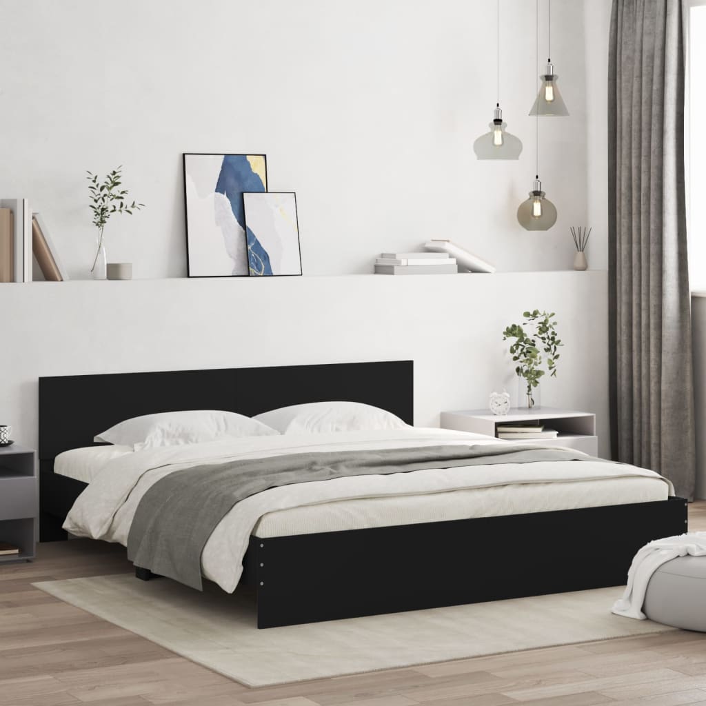 foto del prodotto giroletto con testiera nero 200x200 cmcod mxl 109486