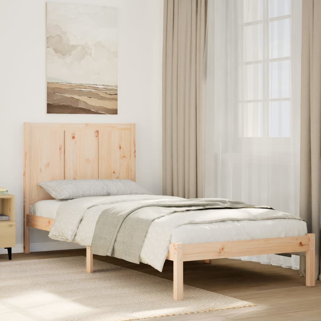 foto del prodotto giroletto extra lungo senza materasso 100x210 cm legno massello