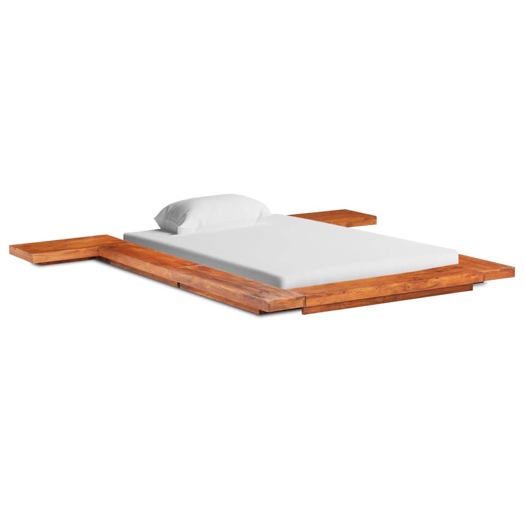 foto del prodotto giroletto futon giapponese in legno massello acacia 100x200 cm cod mxl 63810