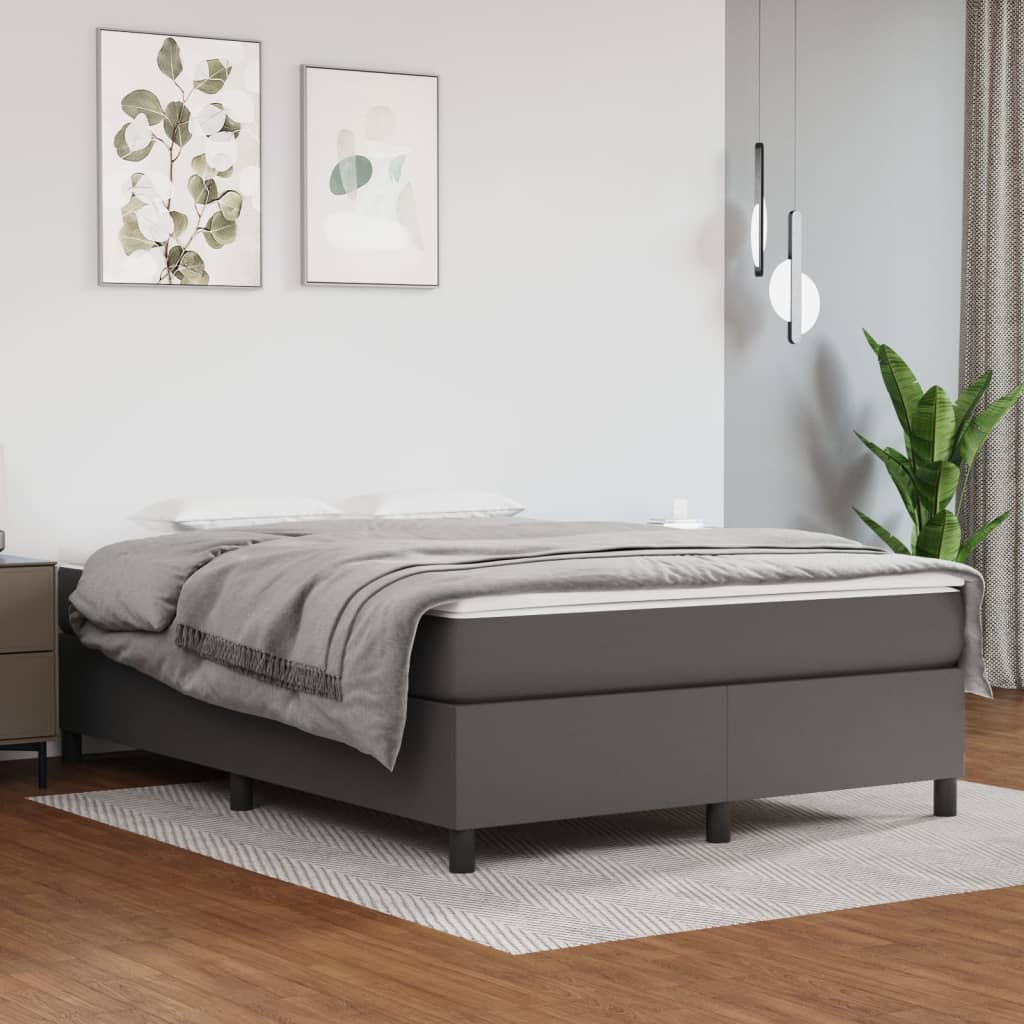 foto del prodotto giroletto grigio 140x200 cm in similpelle