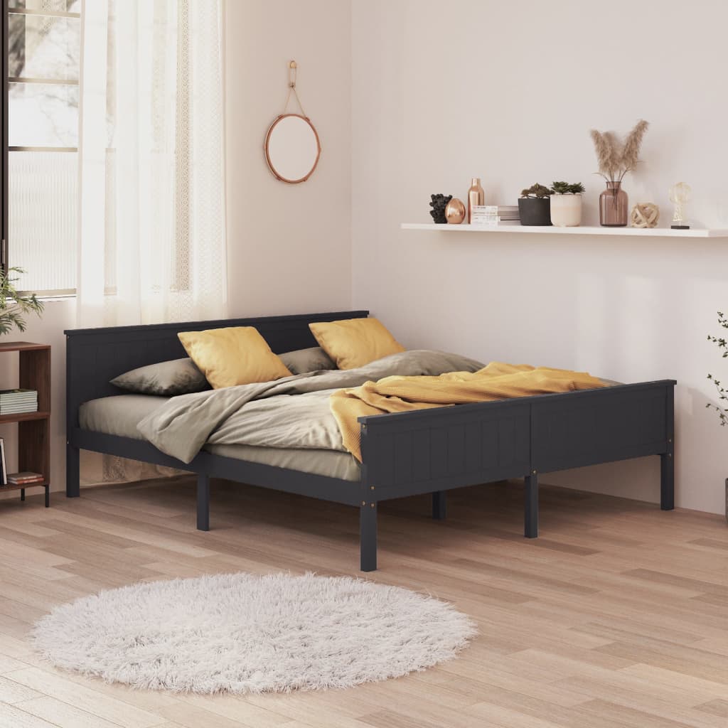 foto del prodotto giroletto grigio in legno massello di pino 180x200 cm cod mxl 58042
