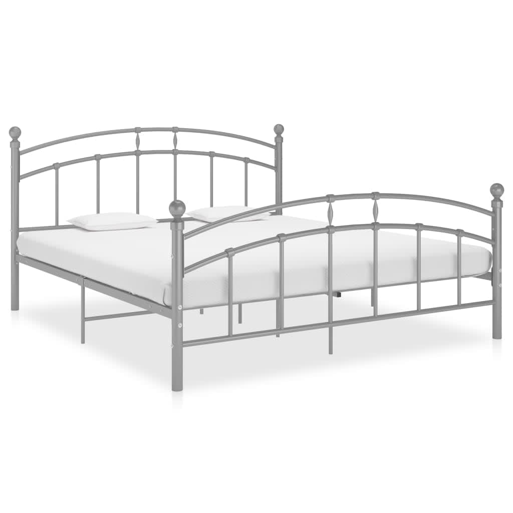 foto del prodotto giroletto grigio in metallo 160x200 cm cod mxl 60099