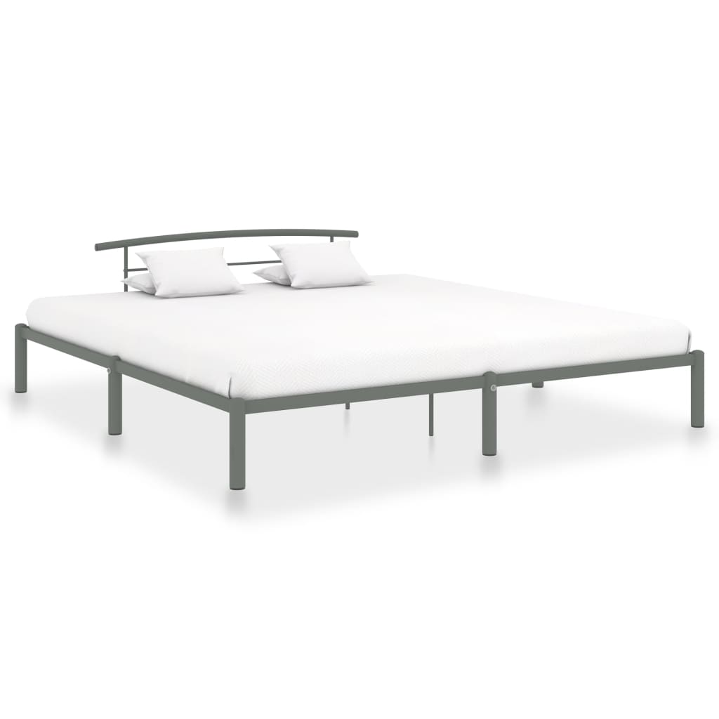 foto del prodotto giroletto grigio in metallo 180x200 cm cod mxl 56019