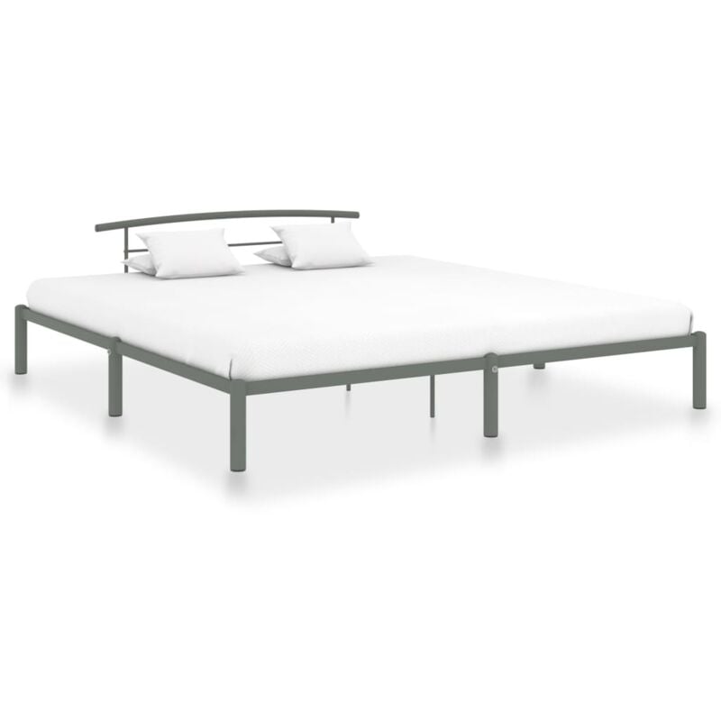 foto del prodotto giroletto grigio in metallo 200x200 cm vidaxl