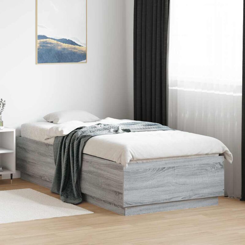 foto del prodotto giroletto grigio sonoma 100x200 cm in legno multistrato vidaxl