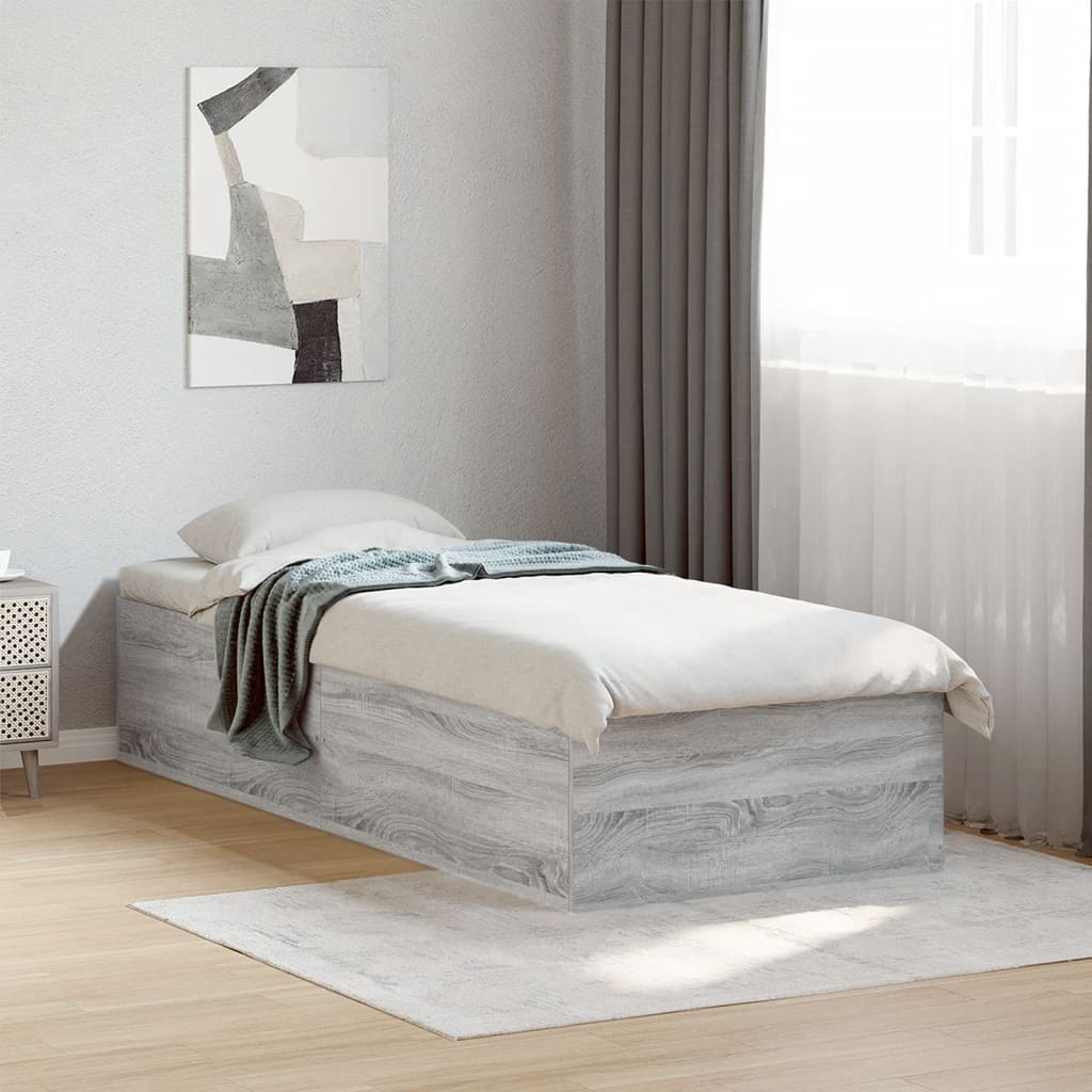 foto del prodotto giroletto grigio sonoma 75x190 cm in legno multistrato