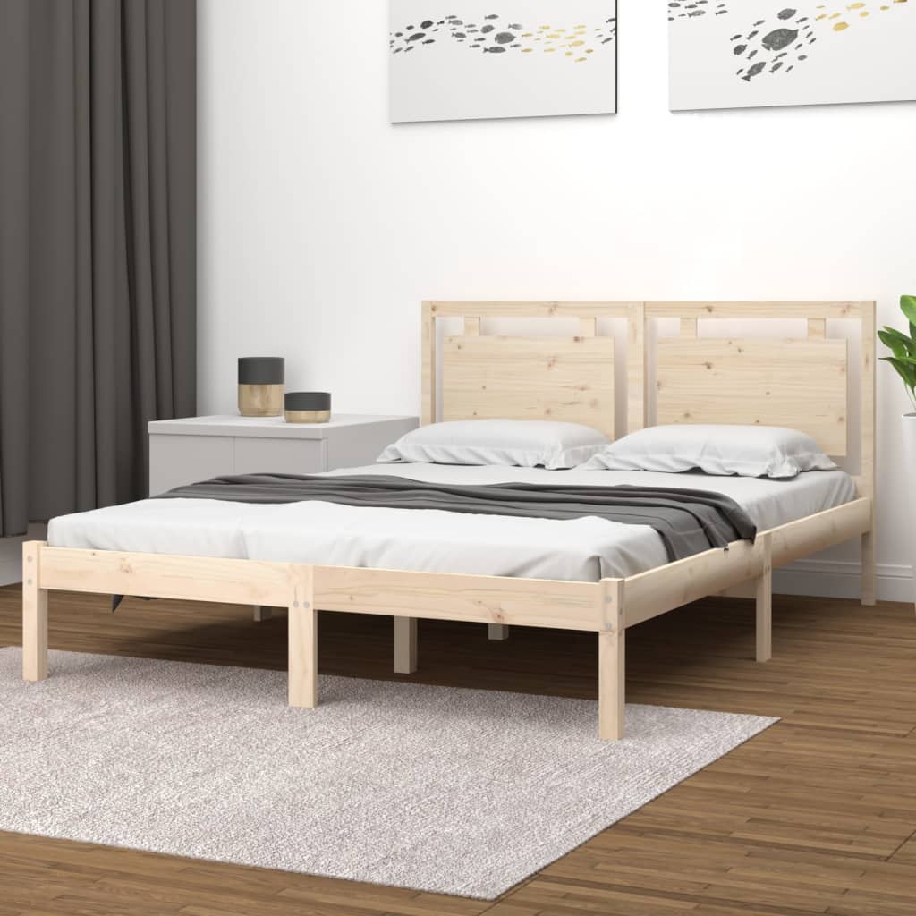 foto del prodotto giroletto in legno massello 120x190 cm 4ft small double cod mxl 56353