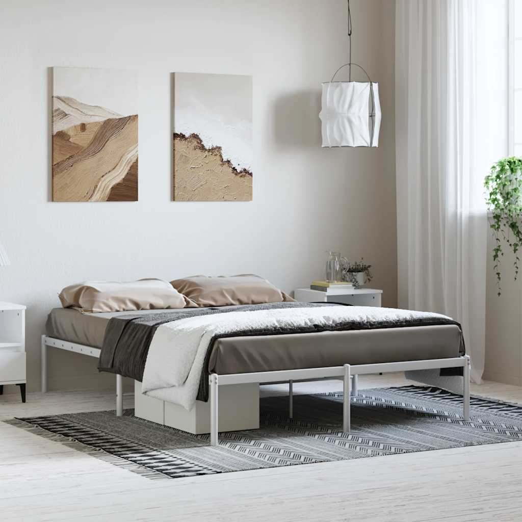 foto del prodotto giroletto in metallo bianco 135x190 cmcod mxl 105656