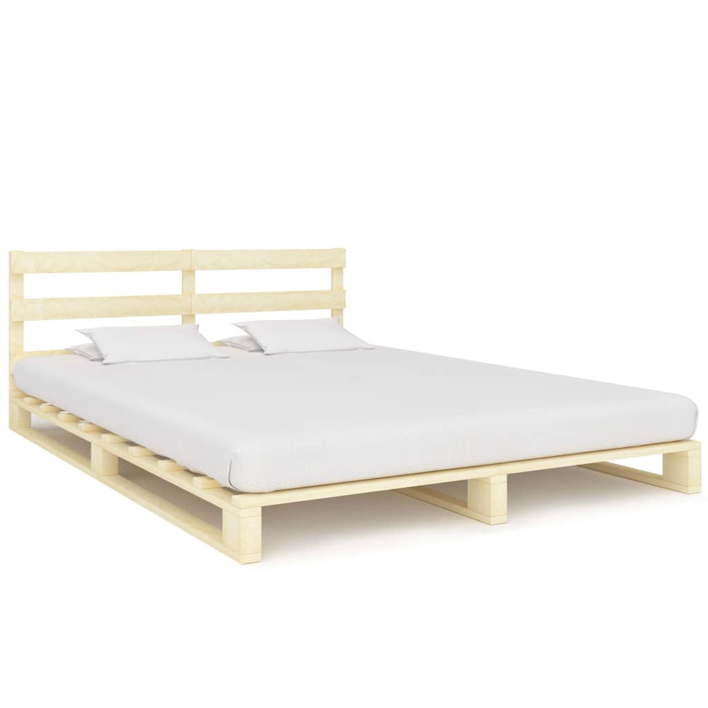foto del prodotto giroletto in pallet di legno massello di pino 200x200 cm cod mxl 58046