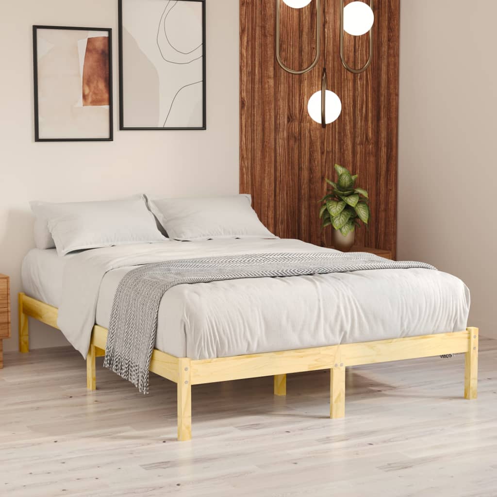 foto del prodotto giroletto legno massello pino 120x190cm 4ft small double cod mxl 64617