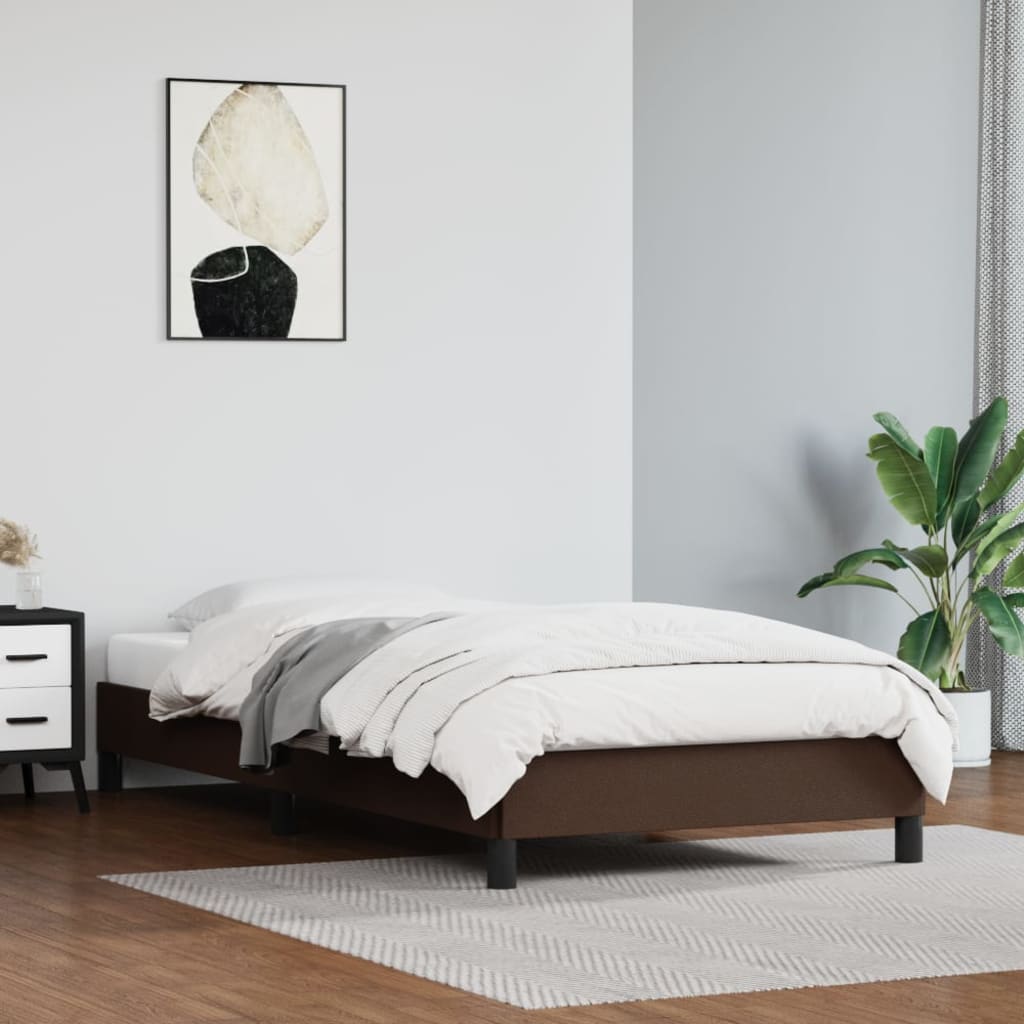 foto del prodotto giroletto marrone 80x200 cm in similpelle vidaxl