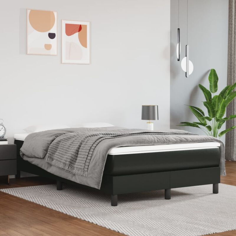 foto del prodotto giroletto nero 120x200 cm in similpelle vidaxl