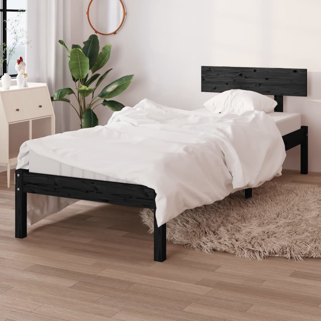 foto del prodotto giroletto nero in legno massello di pino 100x200 cm cod mxl 38199