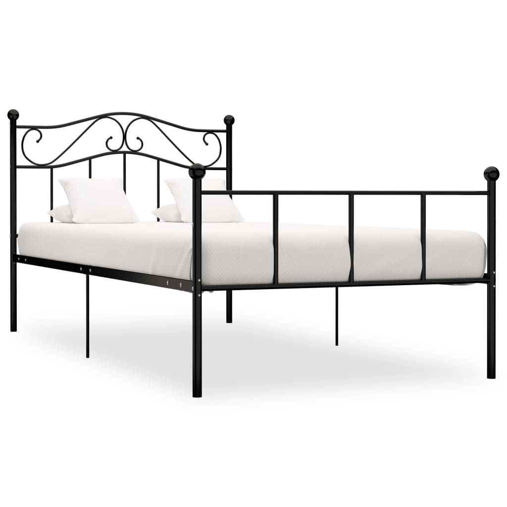 foto del prodotto giroletto nero in metallo 100x200 cm cod mxl 40546
