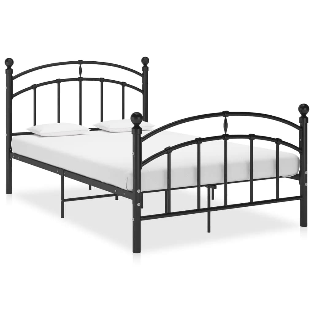 foto del prodotto giroletto nero in metallo 120x200 cm cod mxl 45054