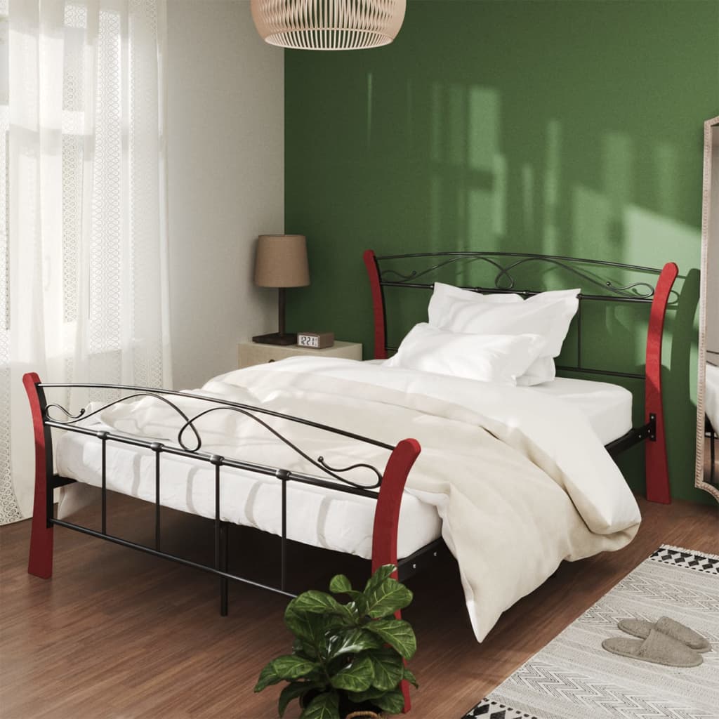 foto del prodotto giroletto nero in metallo 120x200 cm cod mxl 59488