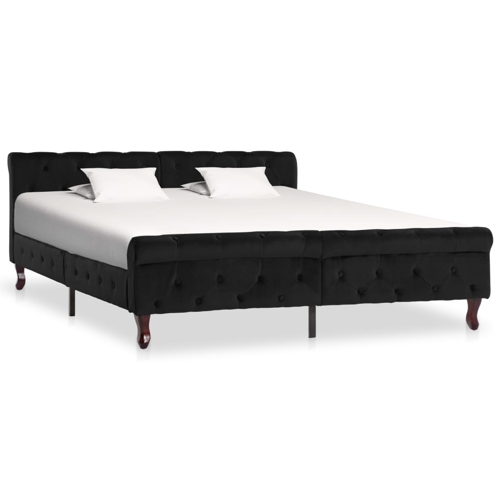 foto del prodotto giroletto nero in velluto 160x200 cm cod mxl 61314