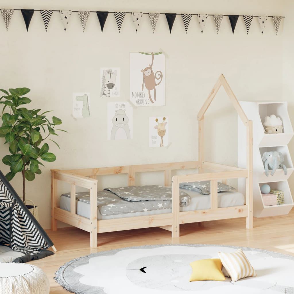 foto del prodotto giroletto per bambini 70x140 cm in legno massello di pinocod mxl 118867