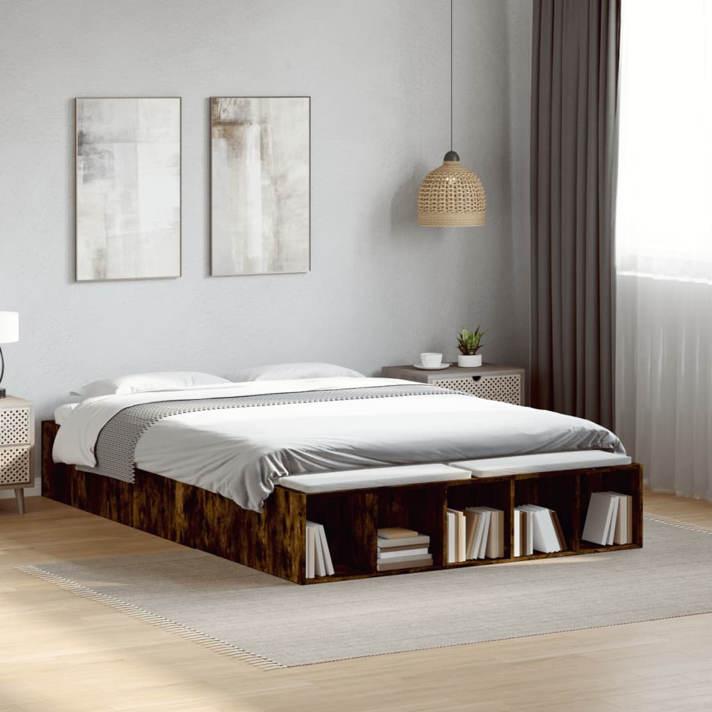 foto del prodotto giroletto rovere fumo 120x190 cm in legno multistrato