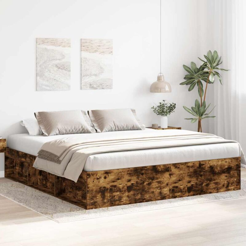 foto del prodotto giroletto rovere fumo 200x200 cm vidaxl